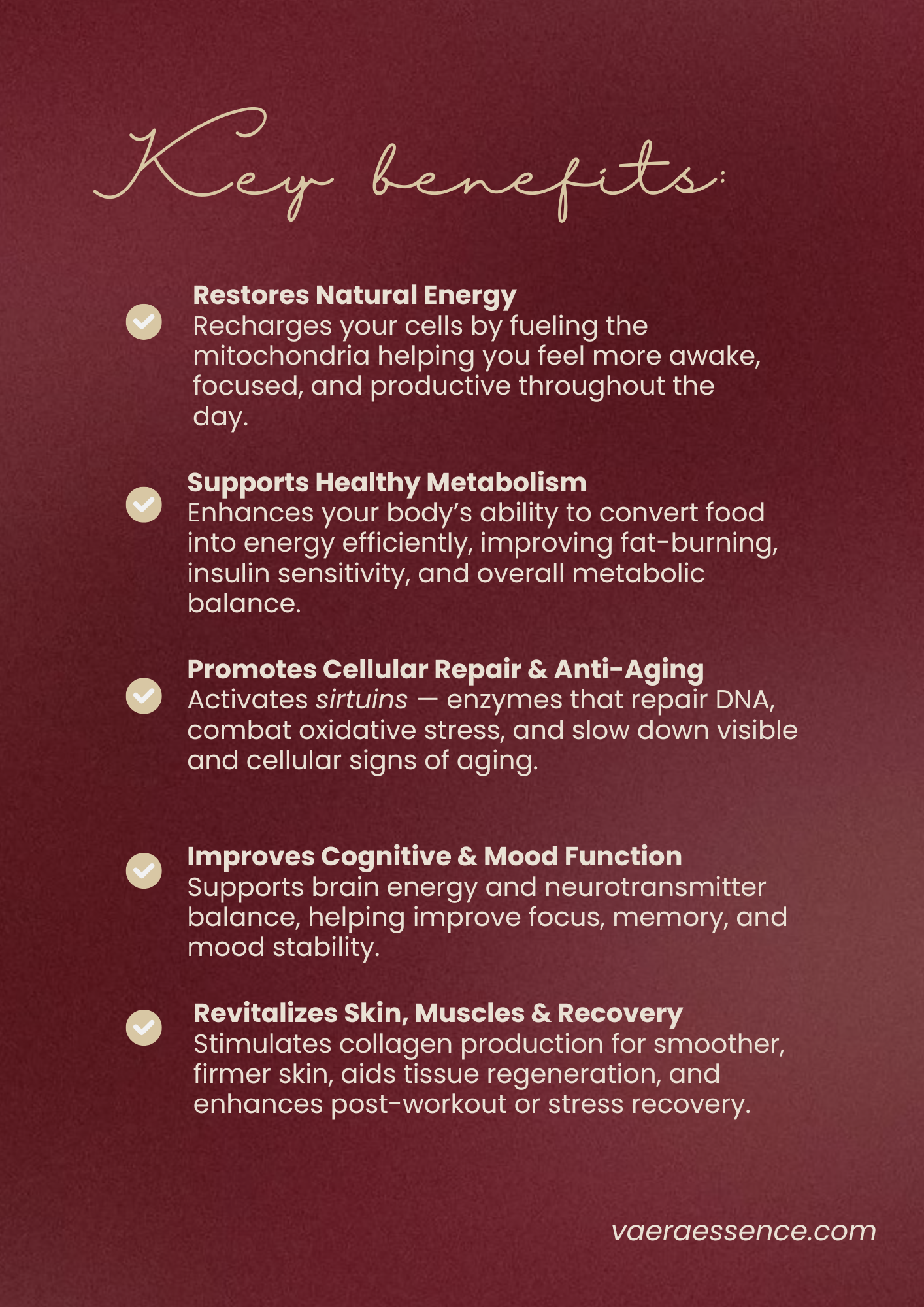 Foundation of Youth (NAD+) 500MG