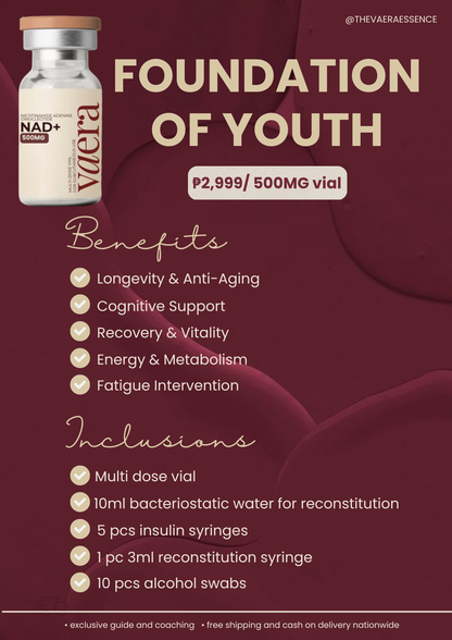 Foundation of Youth (NAD+) 500MG